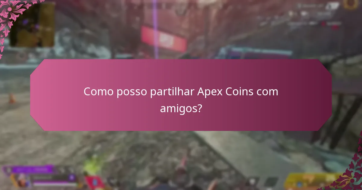 Como posso ligar contas para facilitar as transferências de Apex Coins?