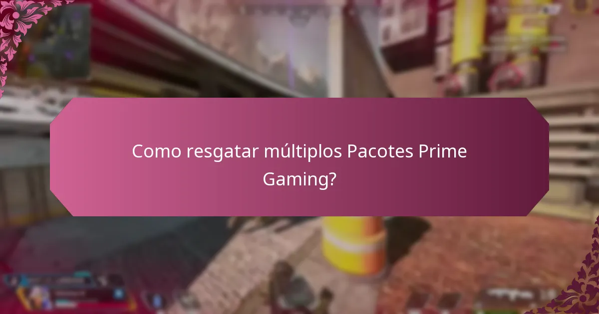Como gerir eficazmente a sua conta Prime Gaming?