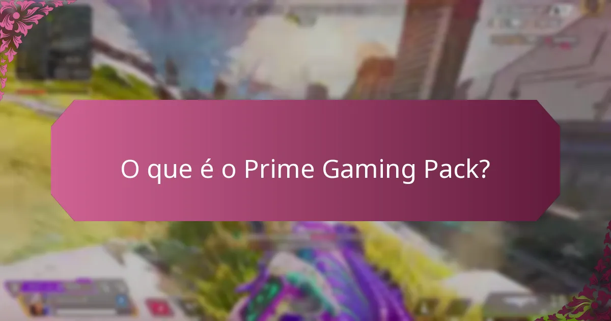 Como se compara o Prime Gaming Pack a outros serviços de jogos?