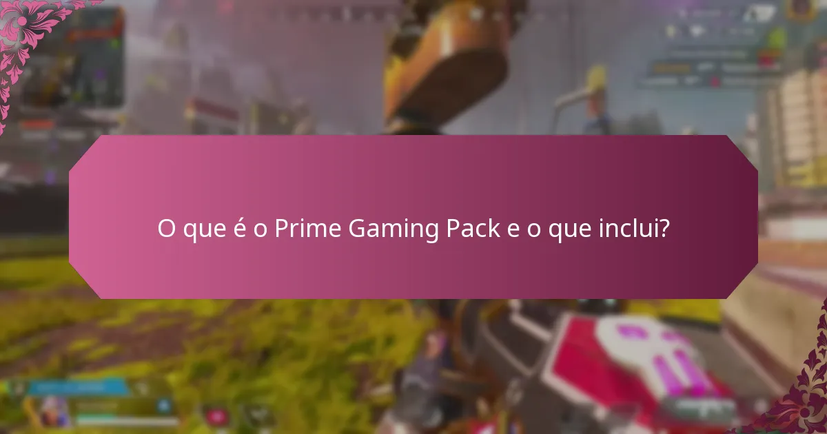 Quais são as ofertas atuais por tempo limitado no Prime Gaming Pack?