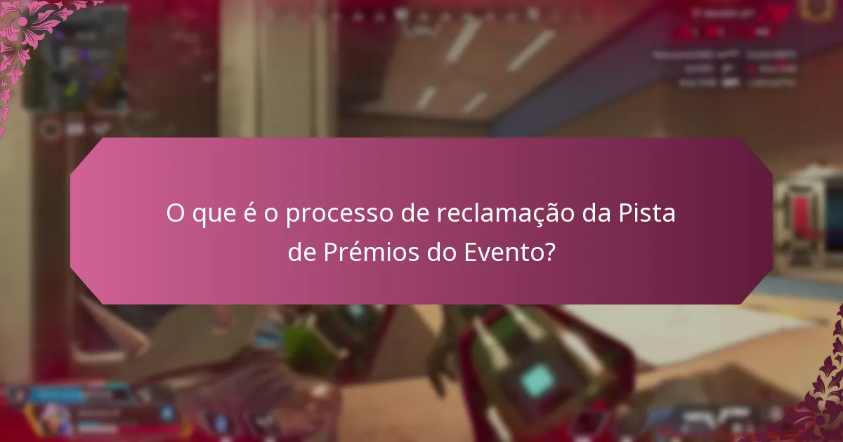 Quem é elegível para a Pista de Prémios do Evento?