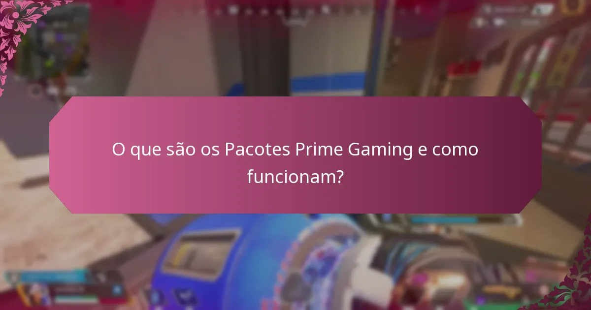 Como posso aceder ao suporte ao cliente para Prime Gaming?