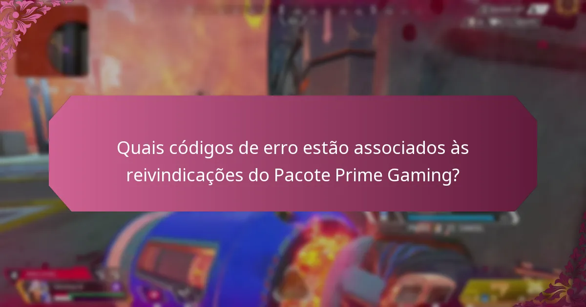 Quais atualizações devo estar ciente em relação ao Pacote Prime Gaming?