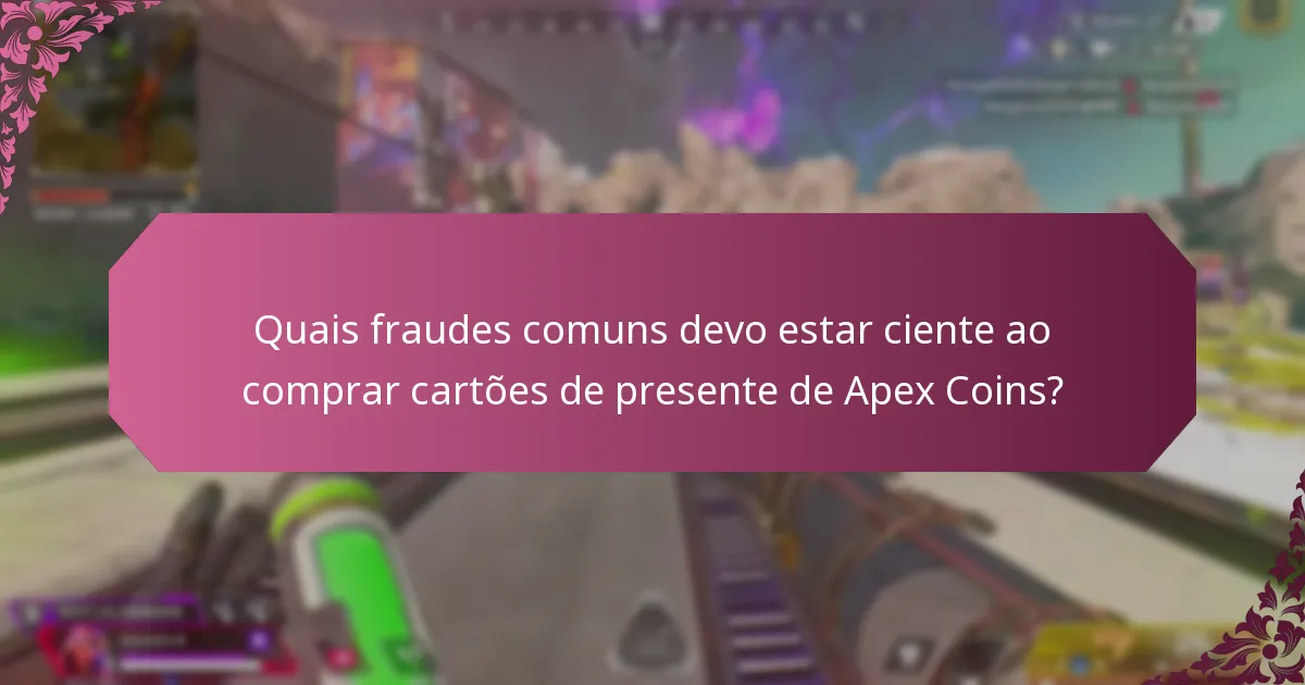 Como posso comprar cartões de presente de Apex Coins de forma segura?