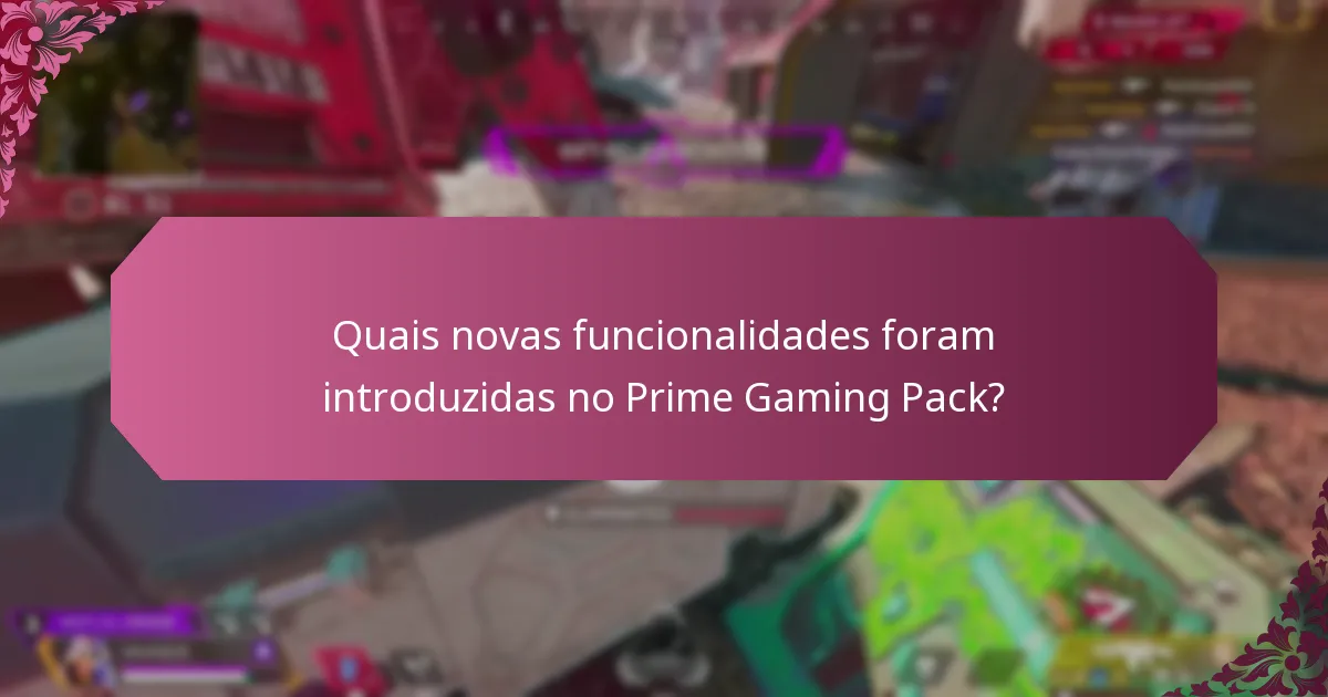 O que devem os utilizadores considerar antes de se inscreverem no Prime Gaming Pack?